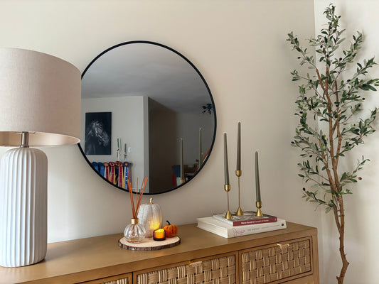 Fall Decorating in a Small Space